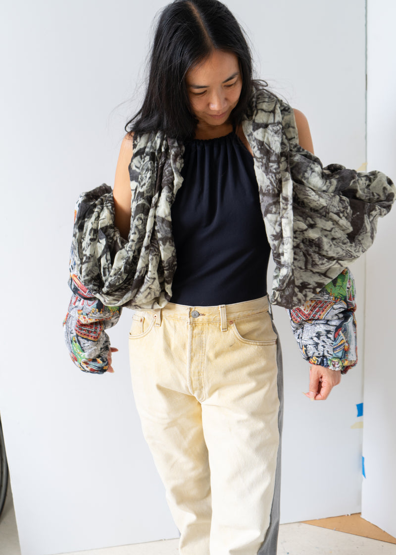 Bless x SUPREME Puffer Sleeve Shawl