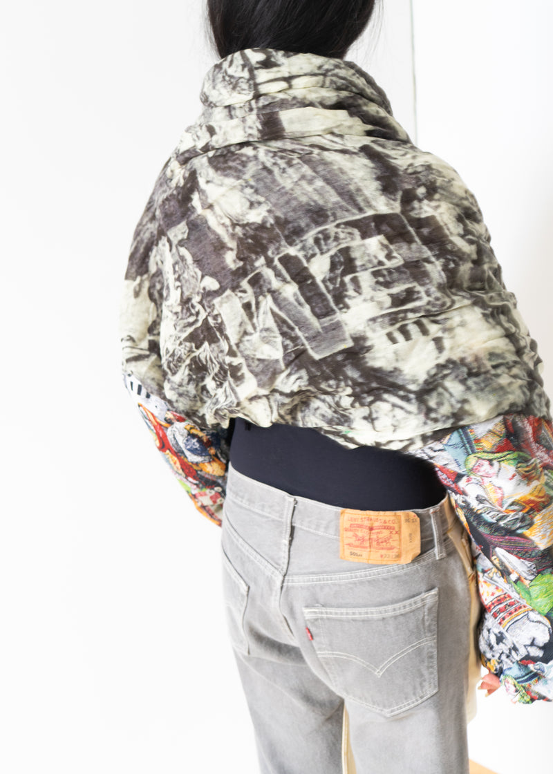 Bless x SUPREME Puffer Sleeve Shawl