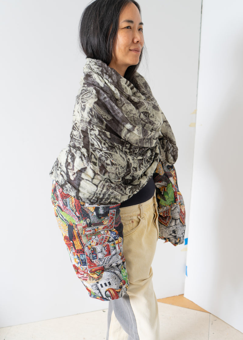 Bless x SUPREME Puffer Sleeve Shawl