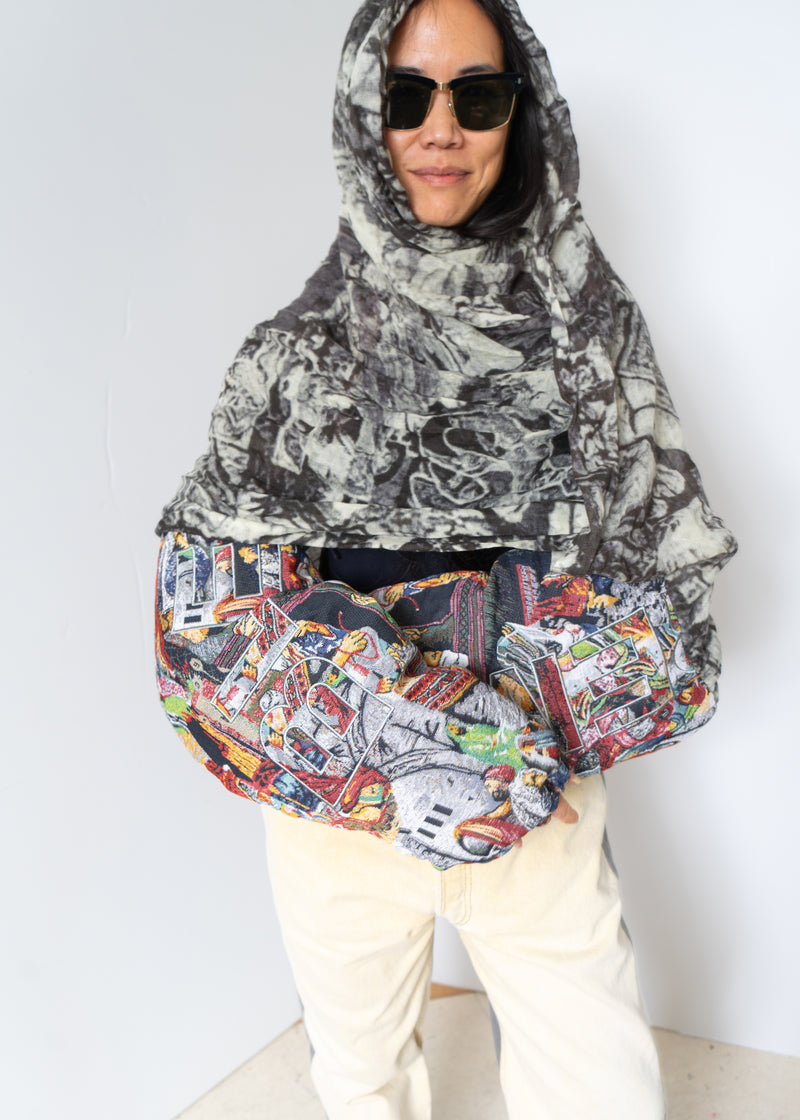 Bless x SUPREME Puffer Sleeve Shawl