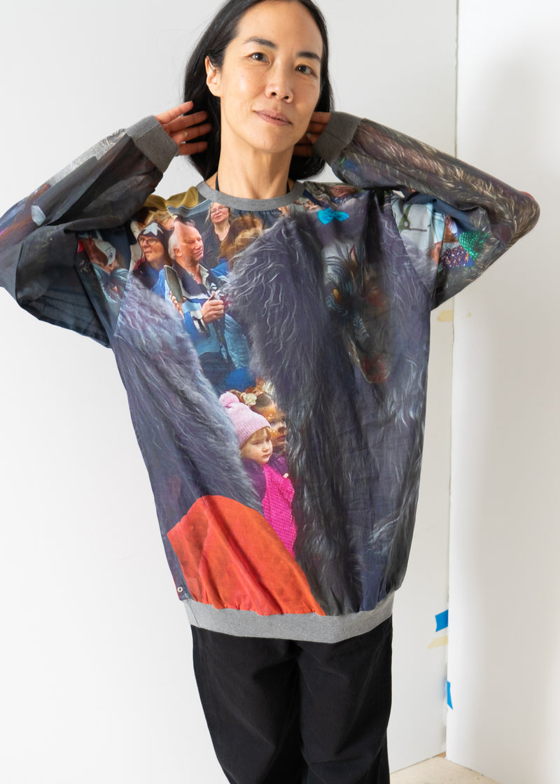 Bless Long sleeve holiday shirt Carnival