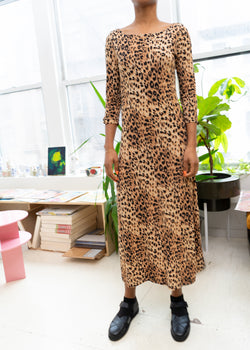 Vintage leopard dress