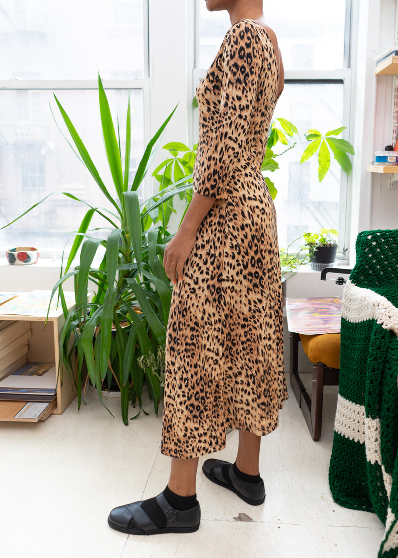 Vintage leopard dress