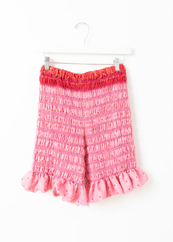 Rara Ruffle Shorts -Light pink