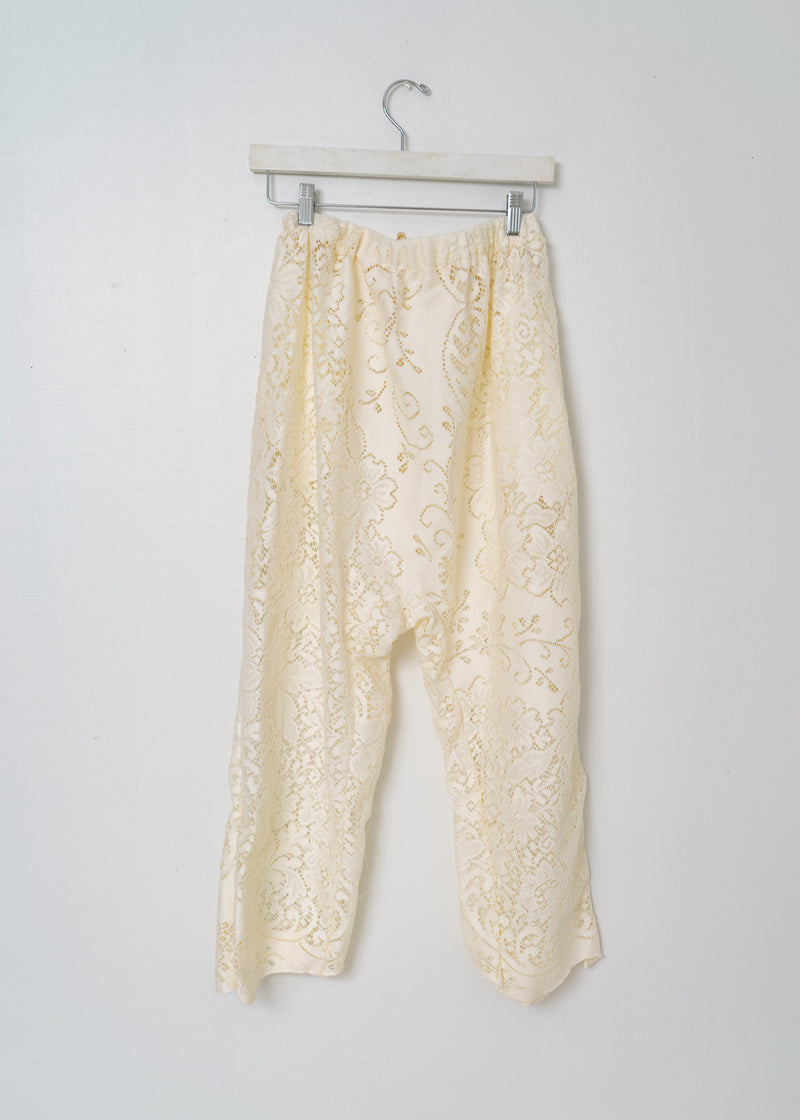 Gusset Pant- Vintage Lace- Cream Pansey