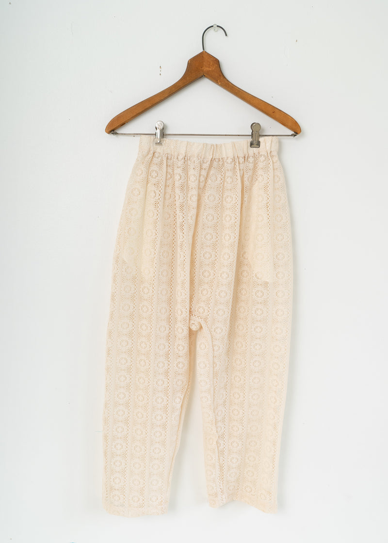 Vintage Lace Gusset Pant- Flower Grid Regular