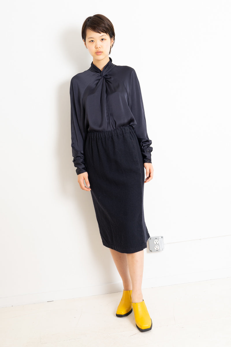COMME DES GARCONS WOOL PENCIL SKIRT – Lai Lai